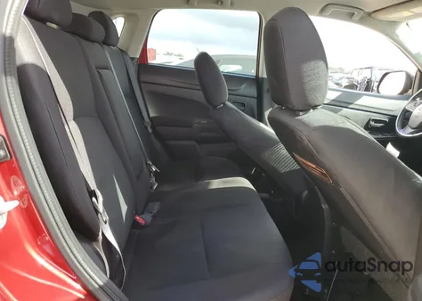 2015 Mitsubishi Outlander Sport Es from USA, damaged, VIN 4A4AP3AU0FE007411